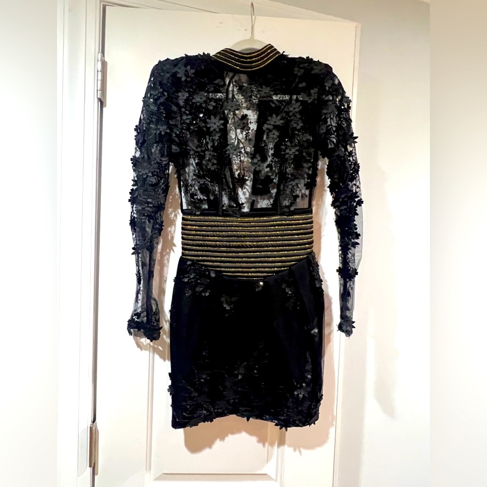 Zhivago black party dress